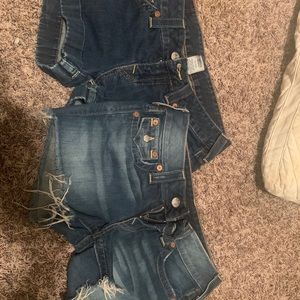 2 pairs of True Religion Shorts